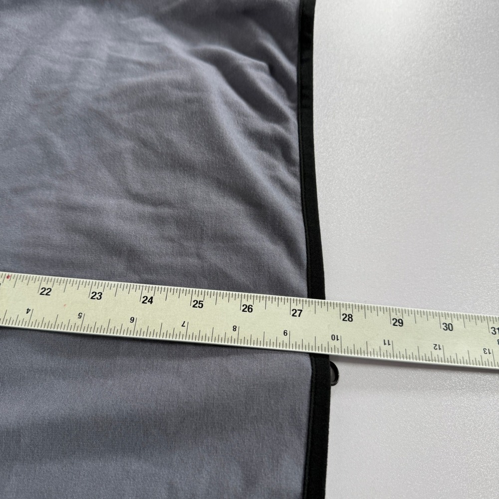 Nike Hoodie Mens Medium Gray Carbon Tech Lightweight Full Zip Stretch - Picture 9 of 10